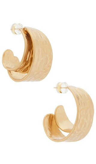 Lovers and Friends Cora Earrings in Metallic Gold. | Revolve Clothing (Global)