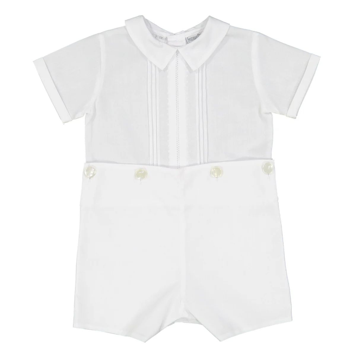 Pleated Bobby Suit with Dots | Grace and James Kids