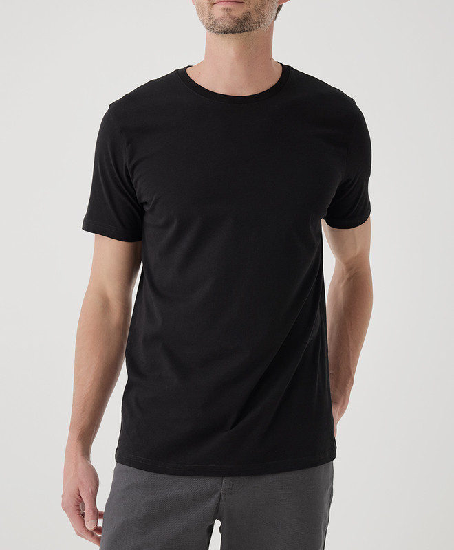 Men’s Softspun Crew Neck Tee 3-pack made with Organic Cotton | Pact | Pact Apparel