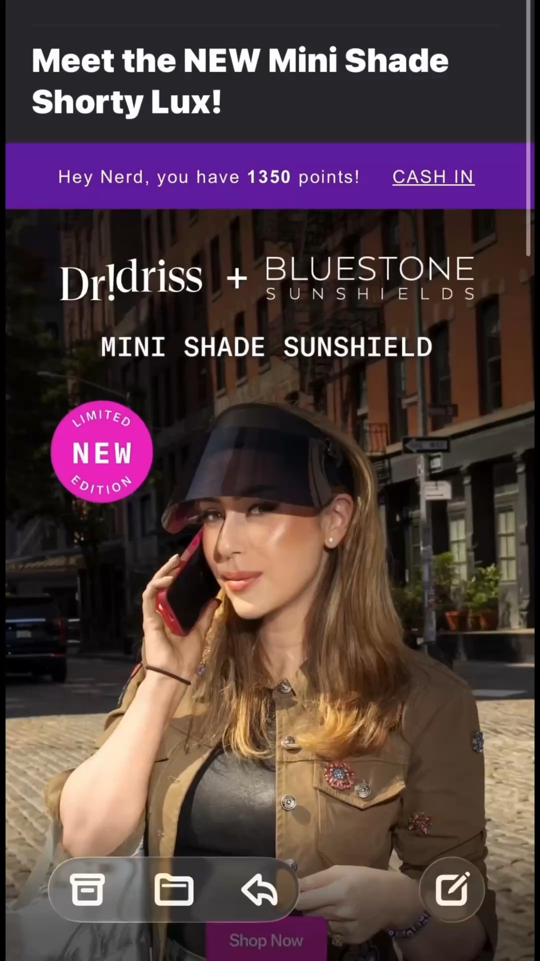 Dr. Idriss just released their newest product their Mini Shade Sunshield Hat 👒 Protect your skin in style this Spring and Summer with this amazing wearable protection.

#LTKootd #LTKselfcare #LTKBeauty