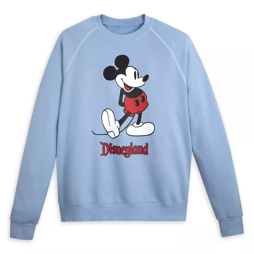 Mickey Mouse Genuine Mousewear Pullover Sweatshirt for Women – Blue size XL