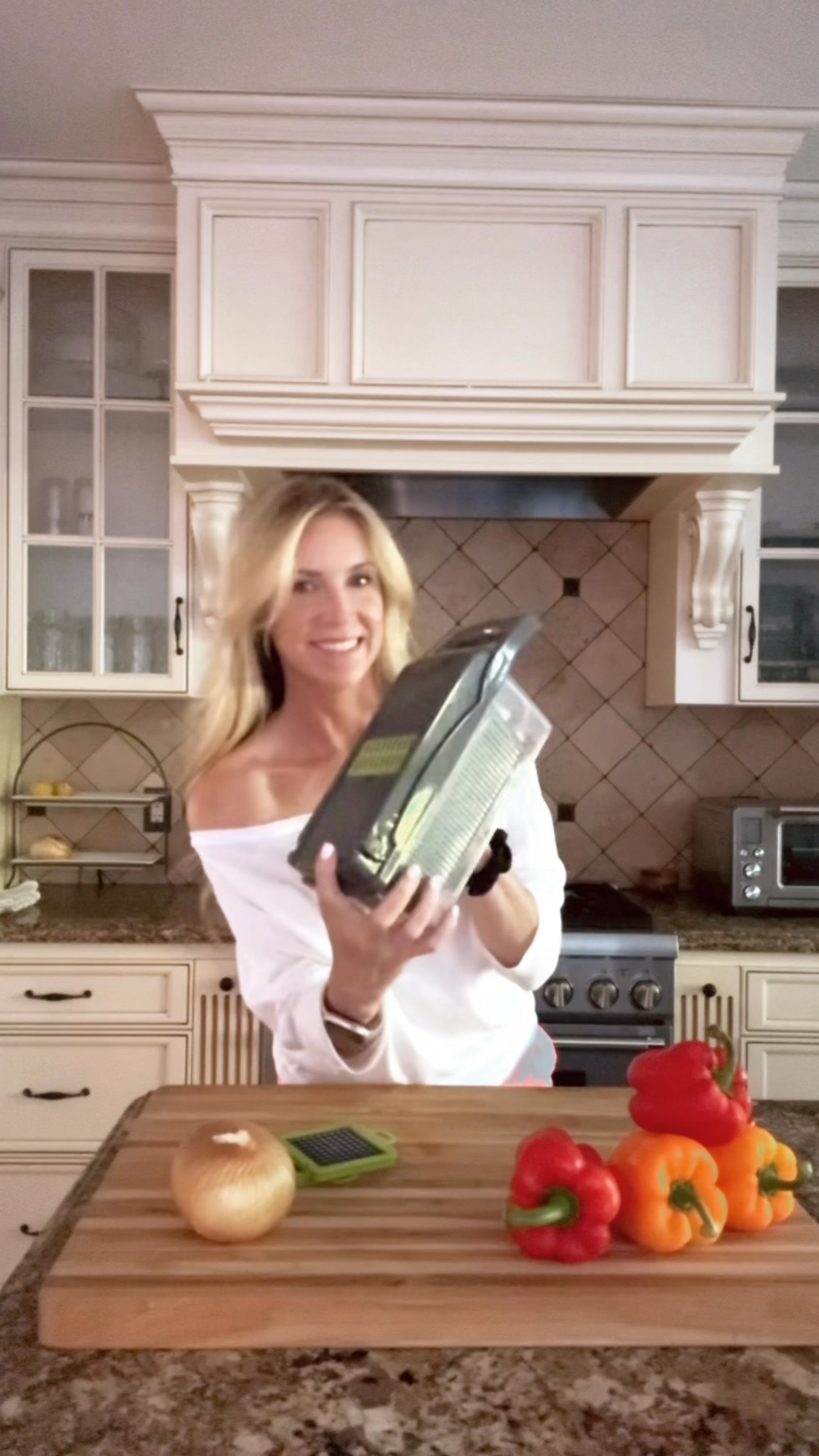 Football season is officially here....that means chili, dips, salsas...and all that fall cooking is back in season too. This chopper, slicer, dicer and grater is going to cut down on your prep time...whether you are making football food OR just meal prepping. I'm always on a fitness journey (especially during football eating season) so I use it for both purposes!

This chopper comes with all sorts of attachments and is currently on sale for less than $20! It makes having your basic cooking ingredients like onions, bell peppers or other veggies prepped and ready to go when you are.

#LTKFitness #LTKHome #LTKSaleAlert