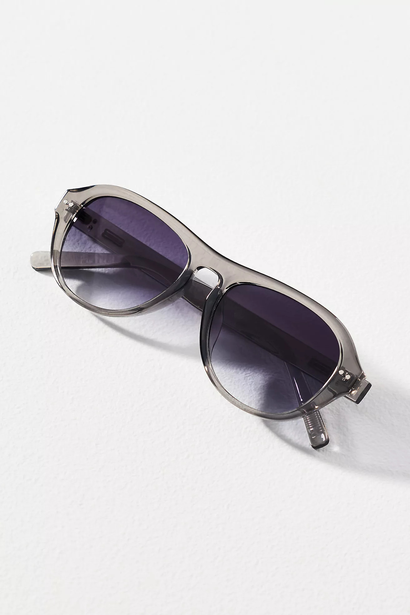 Anglo Translucent Aviator Sunglasses | Anthropologie (US)