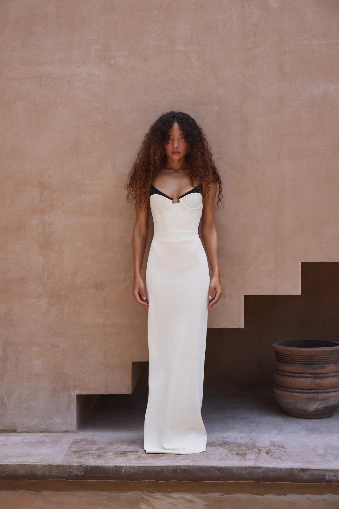 Maxi Skirt (Cream) | SAME