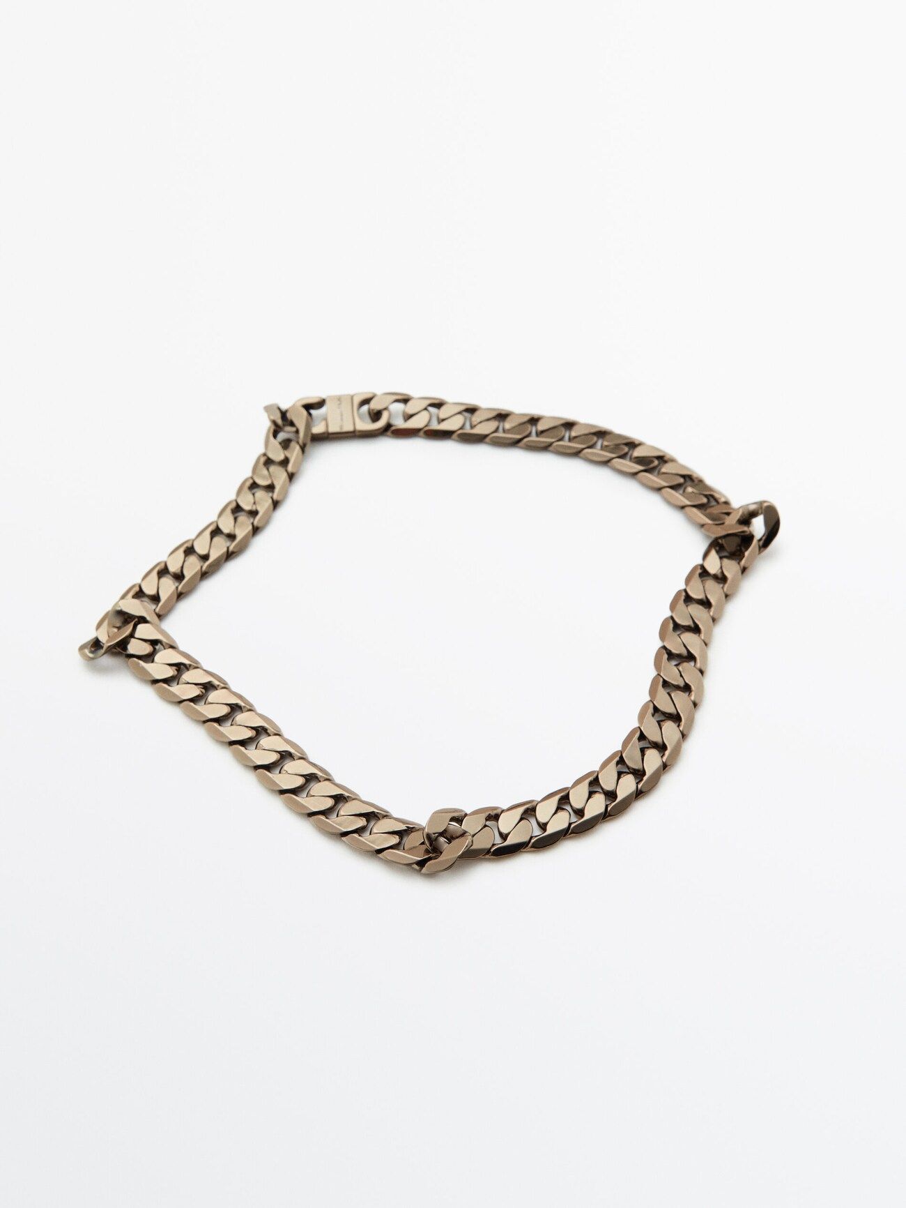 Gold-plated chain necklace | Massimo Dutti (US)