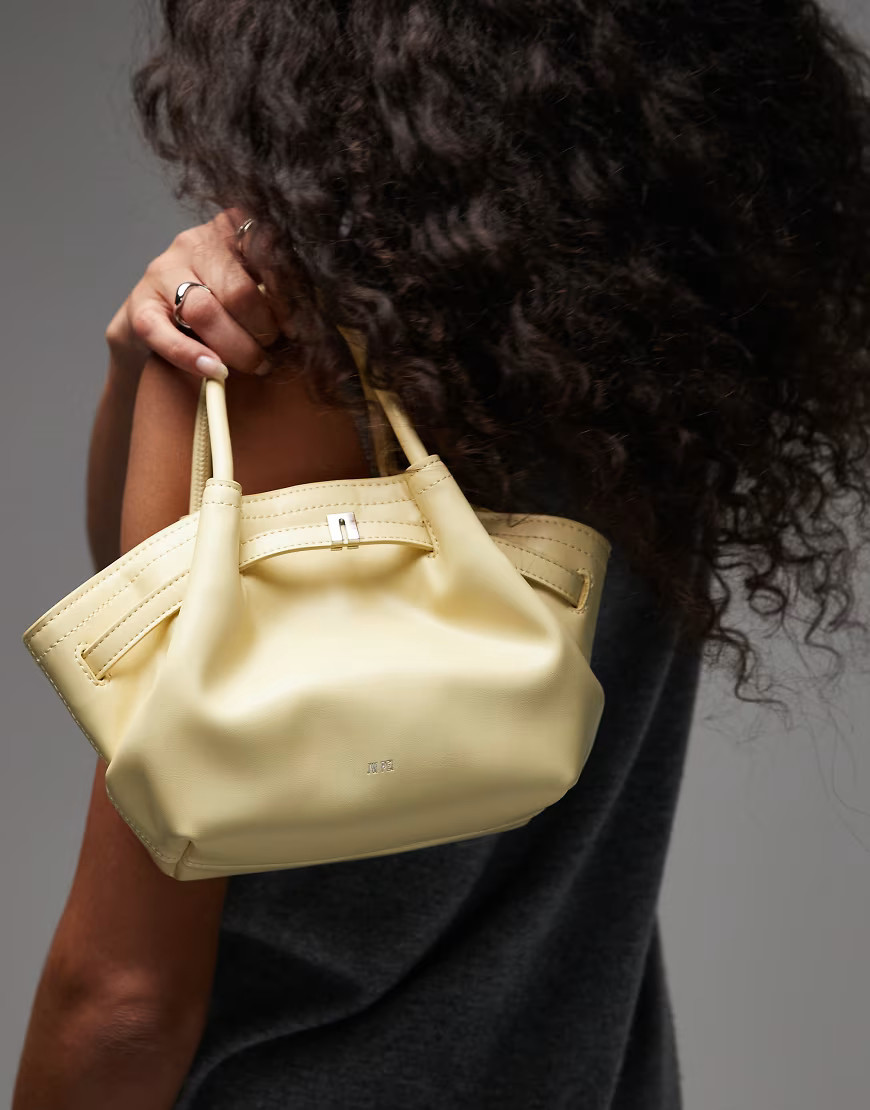 JW PEI Hana small tote bag in butter yellow | ASOS (Global)