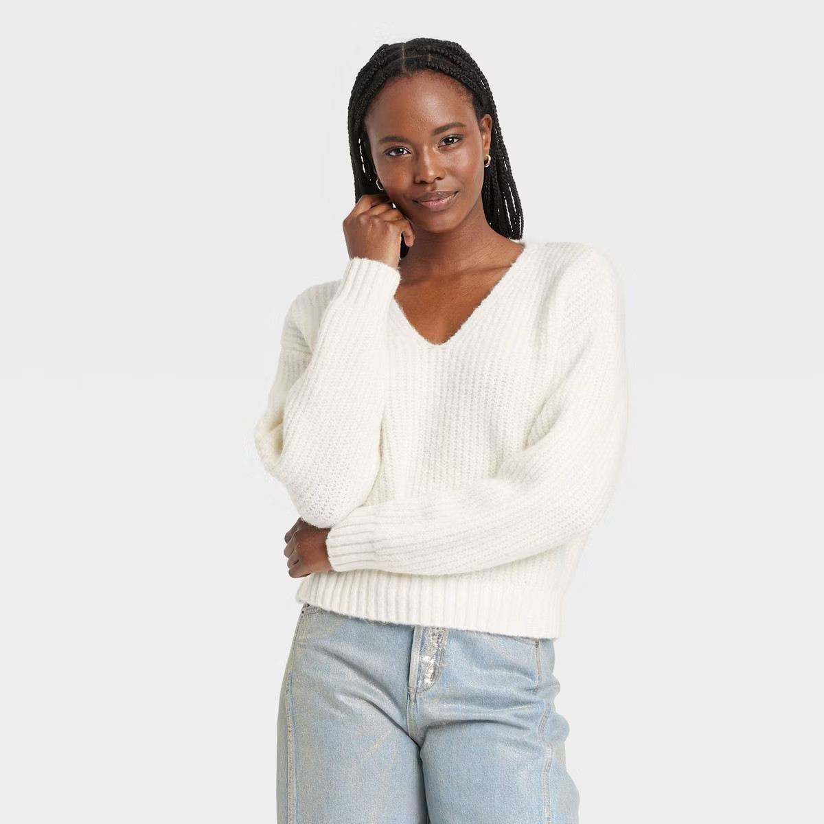 Women's V-Neck Pullover Sweater - Universal Thread™ | Target