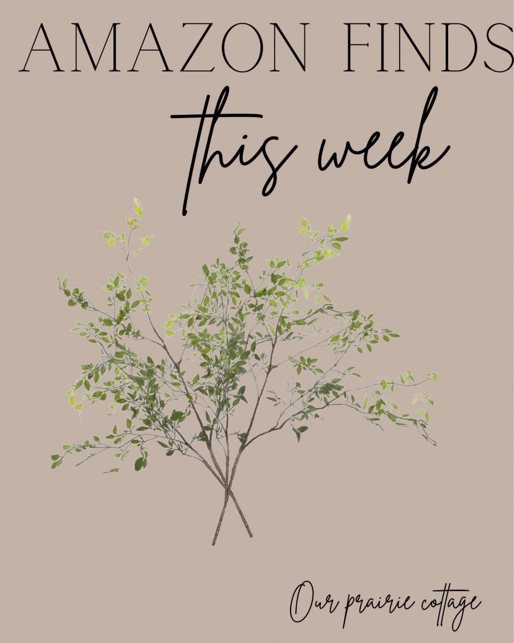 Amazon Find Spring Greenery 

#LTKfindsunder50 #LTKstyletip #LTKhome