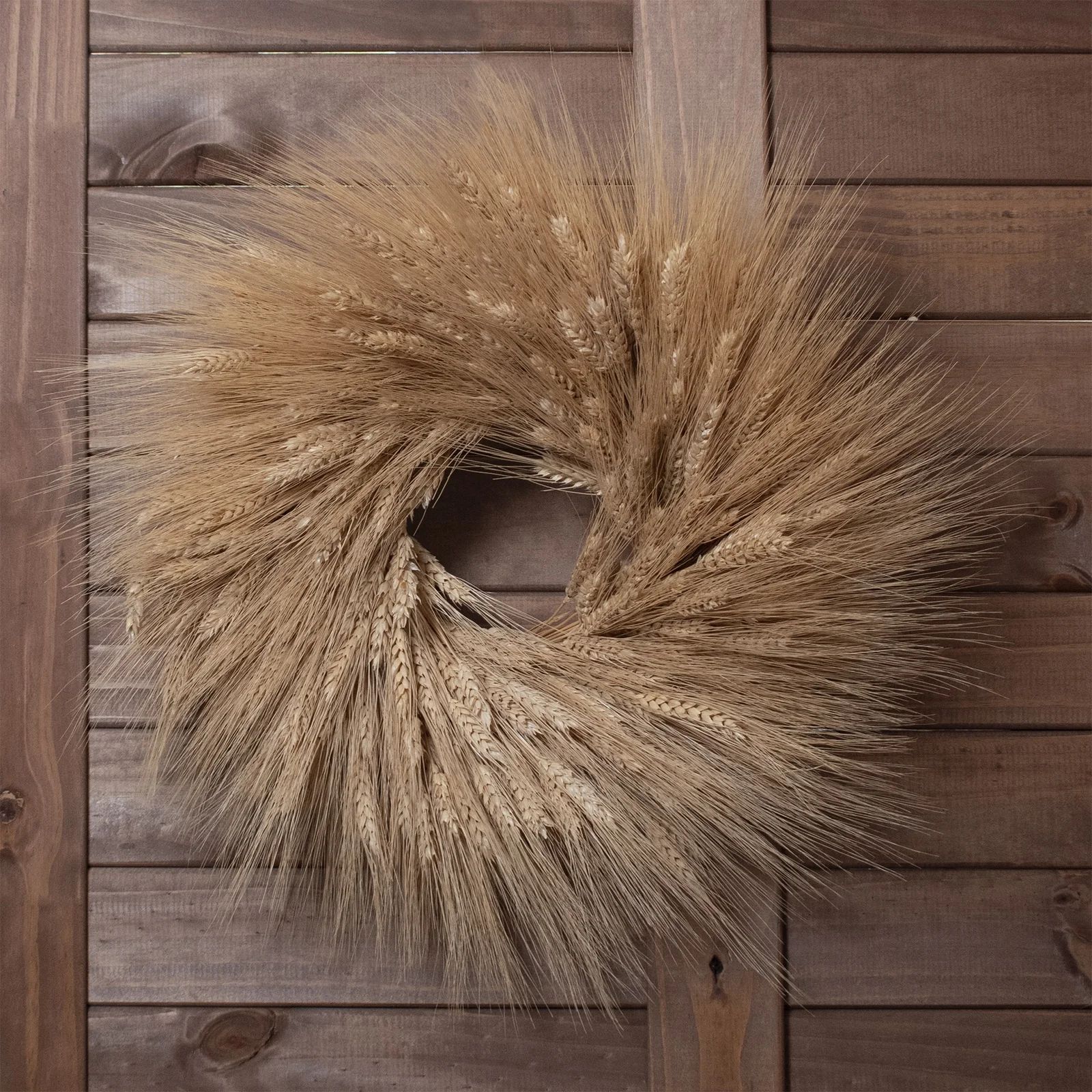 Dried Wheat 20'' Wreath | Wayfair North America