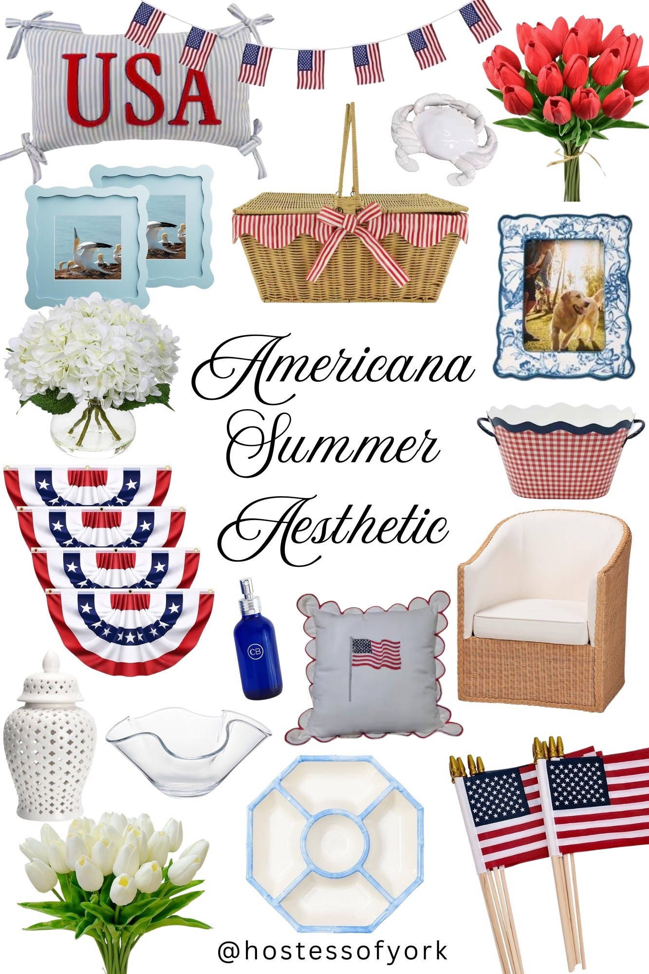 Loving the Americana summer aesthetic! Perfect to kick off with Memorial Day Weekend and continue to celebrate through July4th! All the essentials you need to bring the aesthetic to your home.

#LTKHome #LTKSeasonal