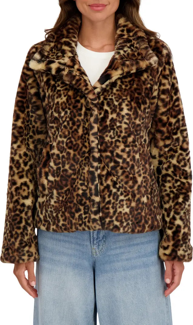 Sebby Short Faux Fur Jacket | Nordstromrack | Nordstrom Rack