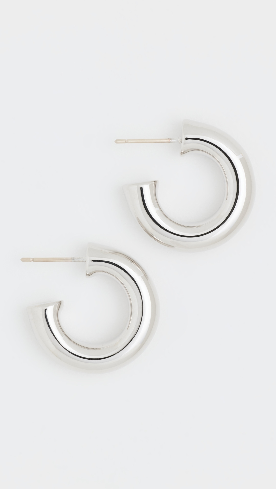 Jennifer Fisher Samira Micro Huggies Silver One Size | Shopbop