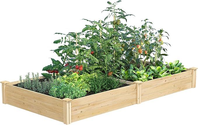 Greenes 4 Ft. X 8 Ft. X 10.5 In. Original Cedar Raised Garden Bed | Amazon (US)