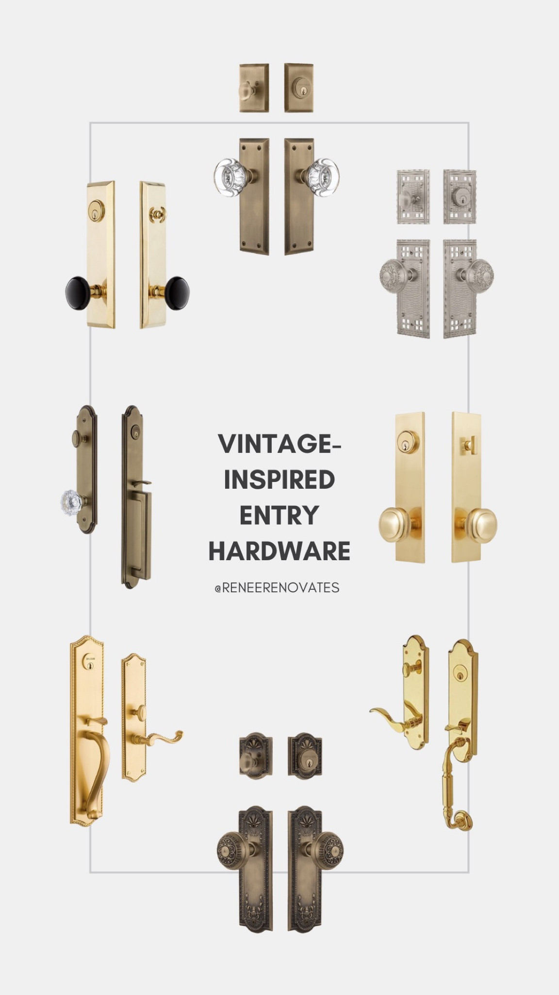 Vintage-inspired door hardware to elevate any entry door ✨

#LTKhome #LTKSeasonal #LTKFind