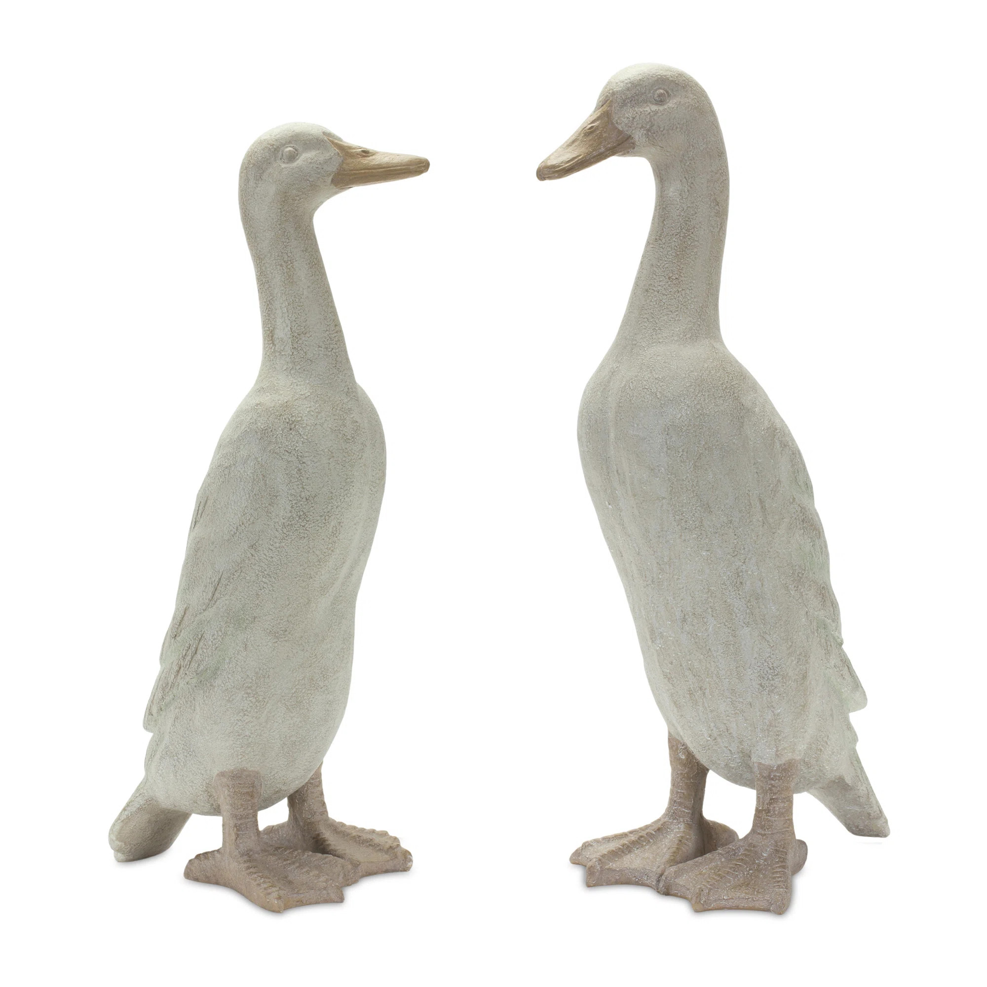 August Grove Thalassa 2 Piece Resin Duck Set | Wayfair North America