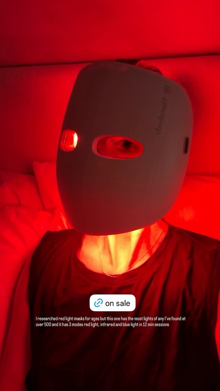 The best red light mask I’ve found is on sale. This one is superior with 3 modes and over 500 lights compared to others I researched and it’s on sale

#LTKgrwm #LTKOver40 #LTKBeauty