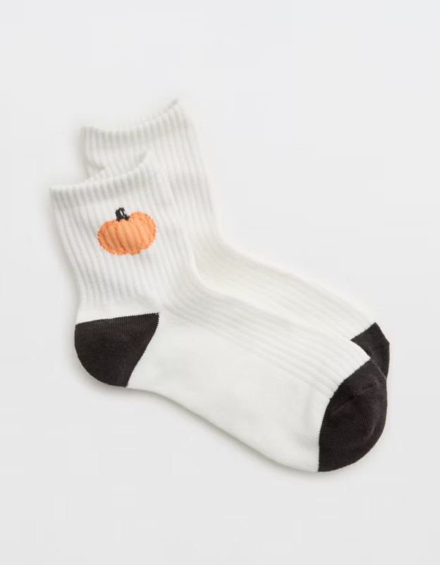 Aerie Ribbed Cotton Bobby Socks | Aerie