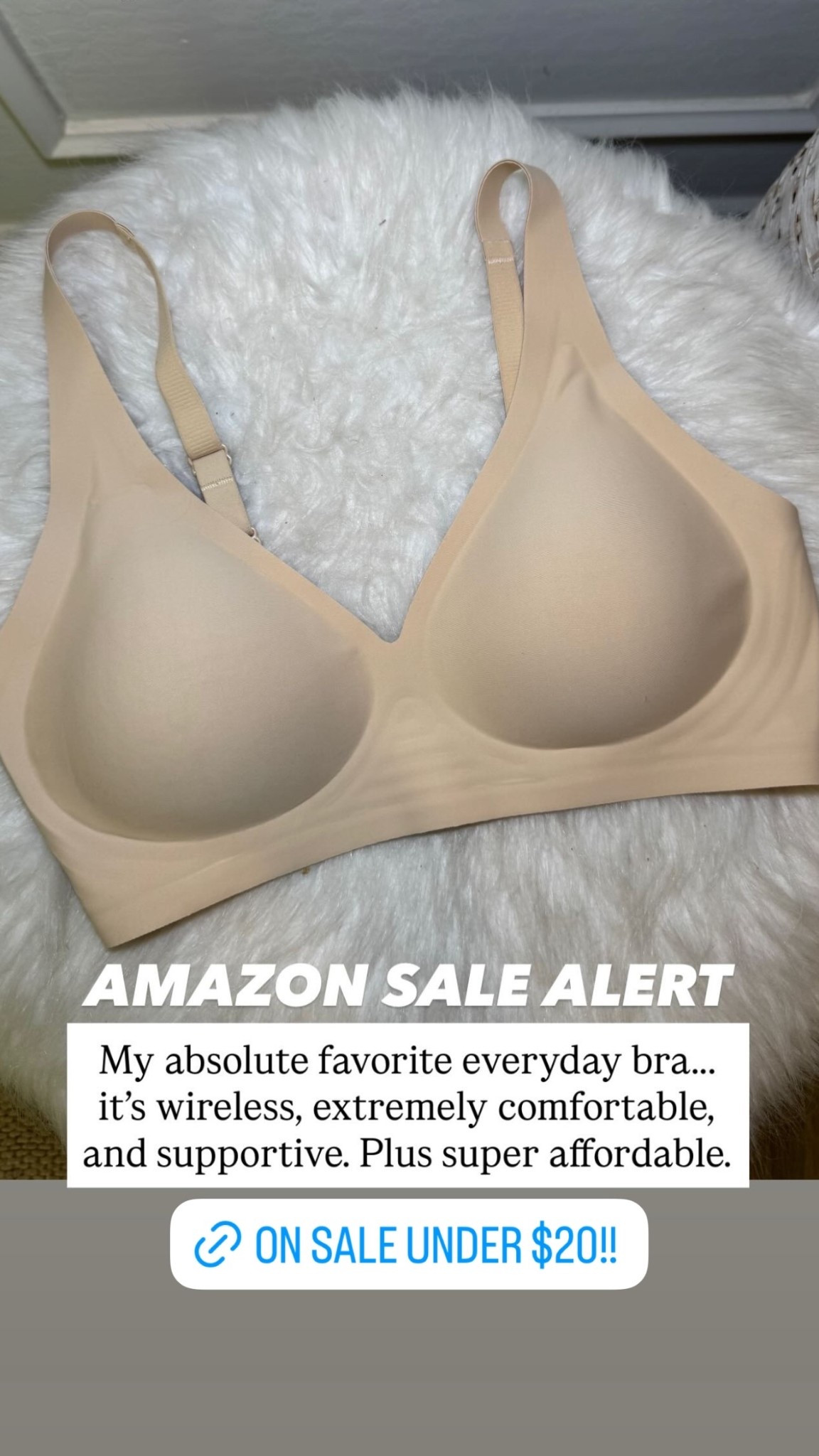 One of my favorite bras is on sale now!!

Amazon
Bras 
Everyday must have 

#LTKFindsUnder50 #LTKSaleAlert
