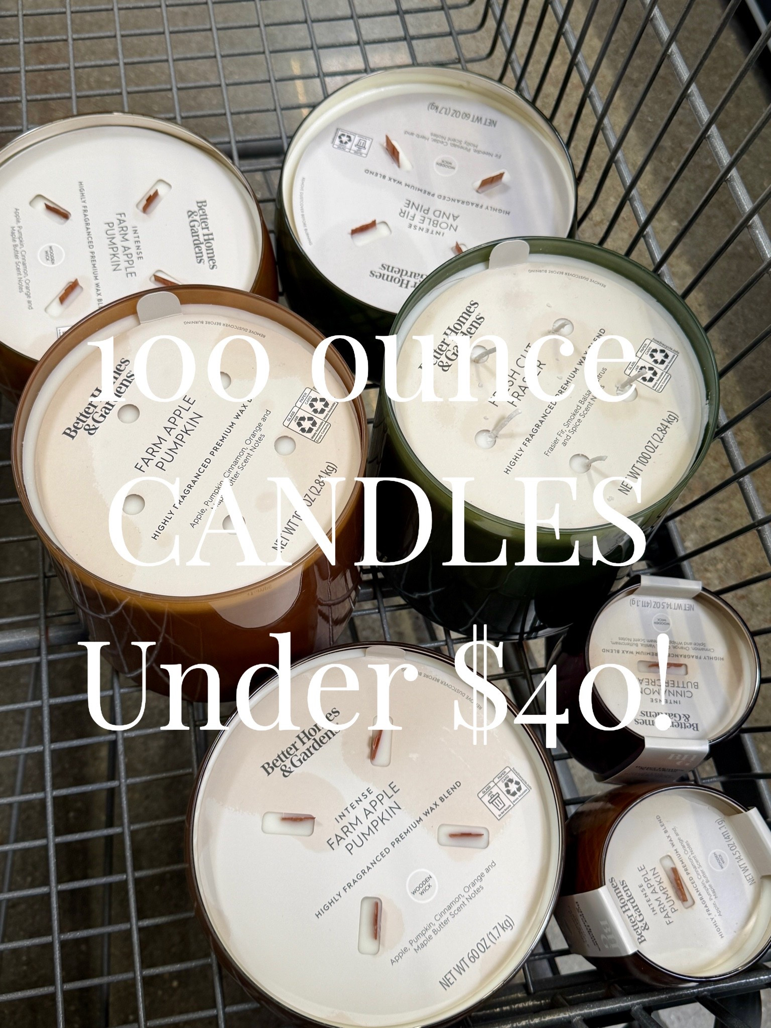 Fall and winter candles! All under $40 including the 100 ounce candle!

#LTKHome #LTKWedding #LTKmomlife