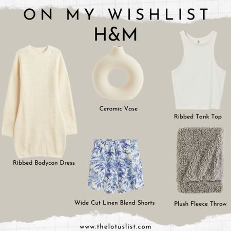 On My Wishlist - H&M

LTKGiftGuide / LTKSale / LTKsalealert / LTKcurves / ltkunder100 / LTKunder50 / LTKworkwear / LTKhome / hm / H&M / H&M home / H&M home decor / ribbed knit dress / ribbed tank top / home / home decor / shorts / trendy fashion / trendy / on my wishlist / blanket / blankets / wishlist items / sale / sale alert / dress / dresses / sweater dress / ribbed sweater dress / Dior book / coffee table book 

#LTKFind #LTKSeasonal #LTKstyletip