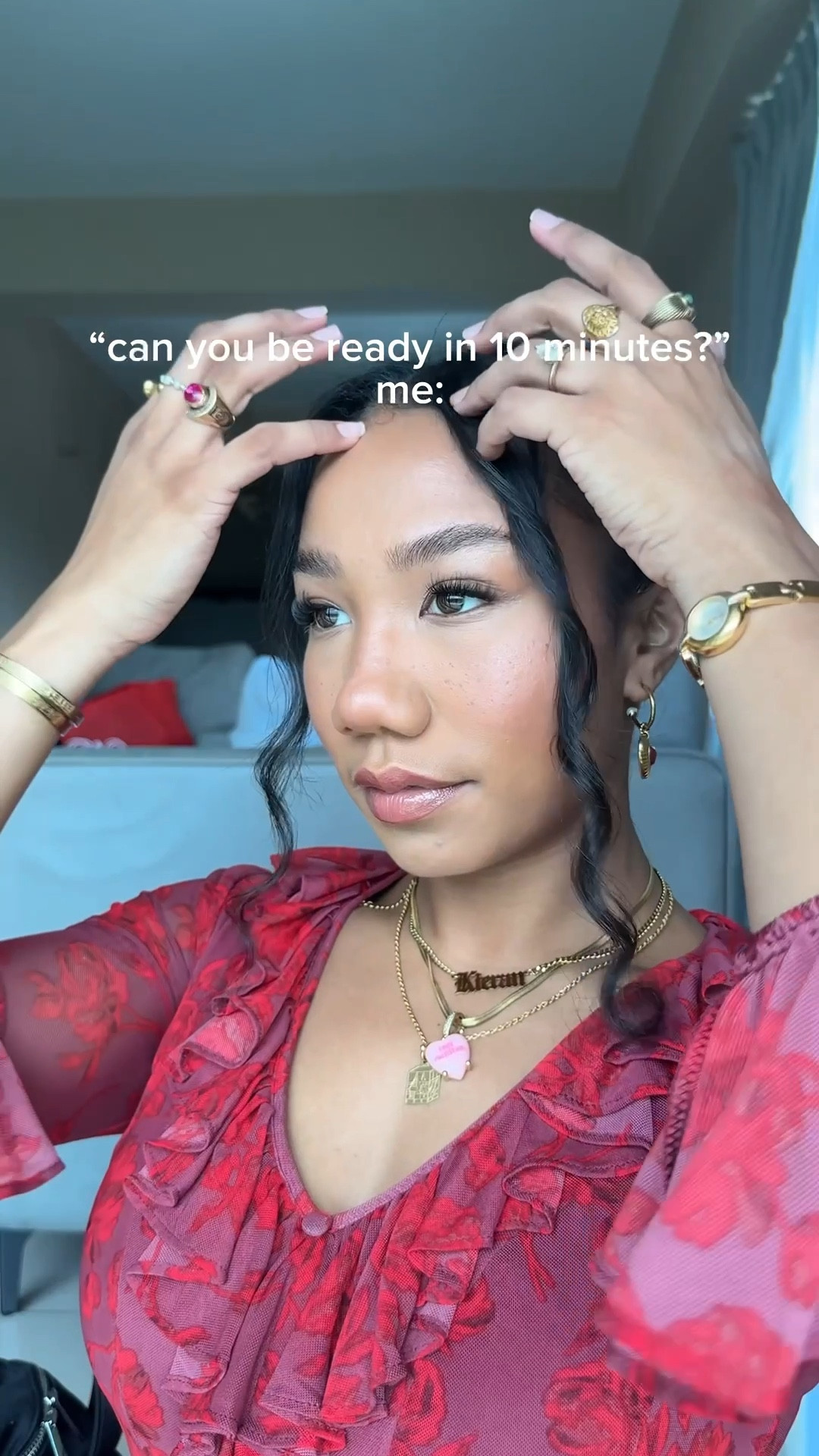 proof you don’t need hours to do glam 💅🏽✨ 10-minute get ready with me 

#LTKgrwm #LTKmorningroutine #LTKBeauty