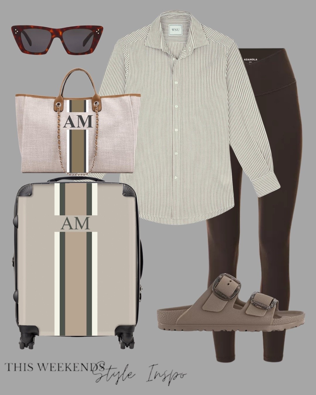 Airport style, travel summer outfit 