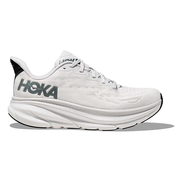 Men's HOKA Clifton 9 Running Shoes 8.5 Nimbus Cloud/Steel Wool | Scheels