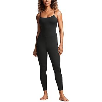 CRZ YOGA Butterluxe Jumpsuits for Women Yoga Workout Casual Romper One Piece Jumpsuit with Built ... | Amazon (US)