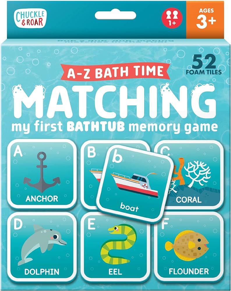 Chuckle & Roar - Bath Matching - Water Safe Fun - Great for Toddlers - Fun and Engaging - Ages 3 ... | Amazon (US)