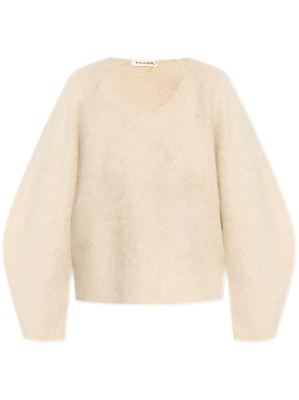 By Malene Birger balloon-sleeve Jumper | Neutrals | FARFETCH | Farfetch Global