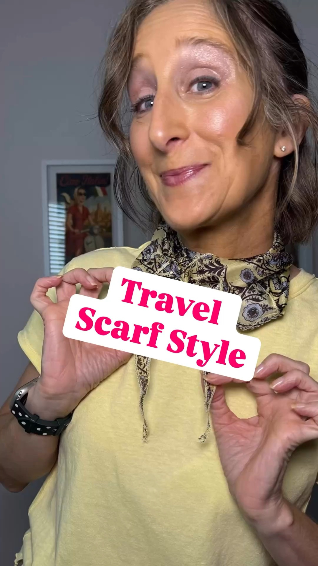 Spring Traveling scarf style 

#LTKTravel