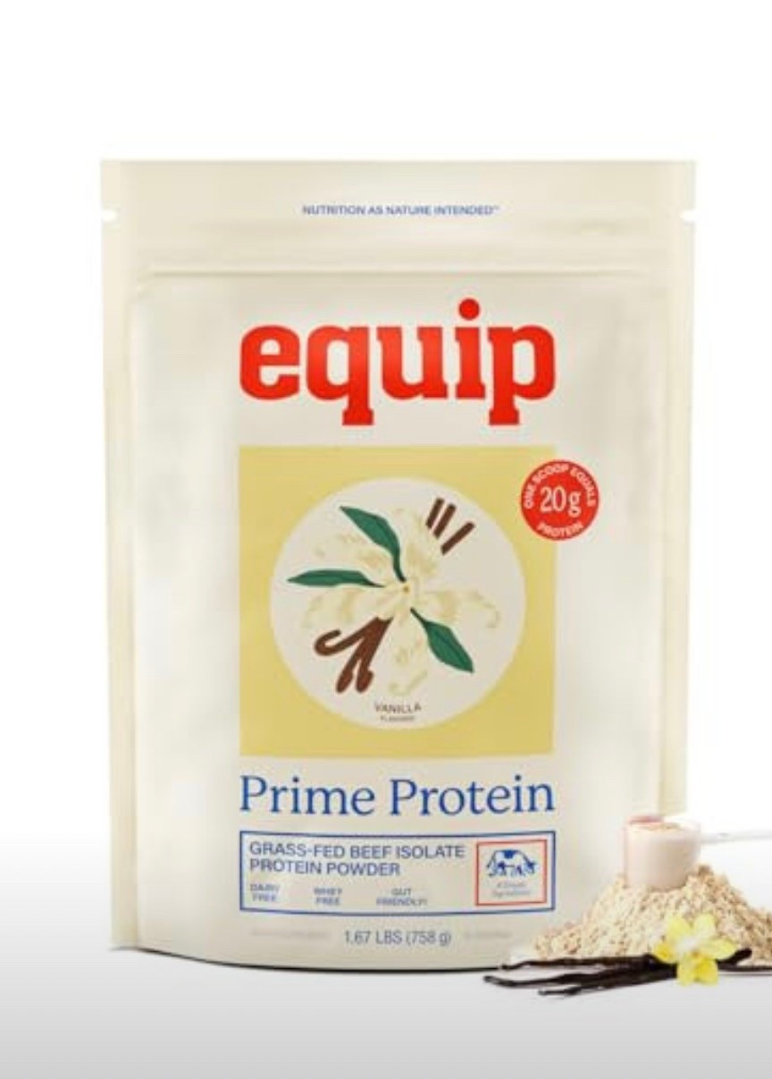 High quality grass-fed protein powder

#LTKfitnessgoals #LTKActive #LTKOver40