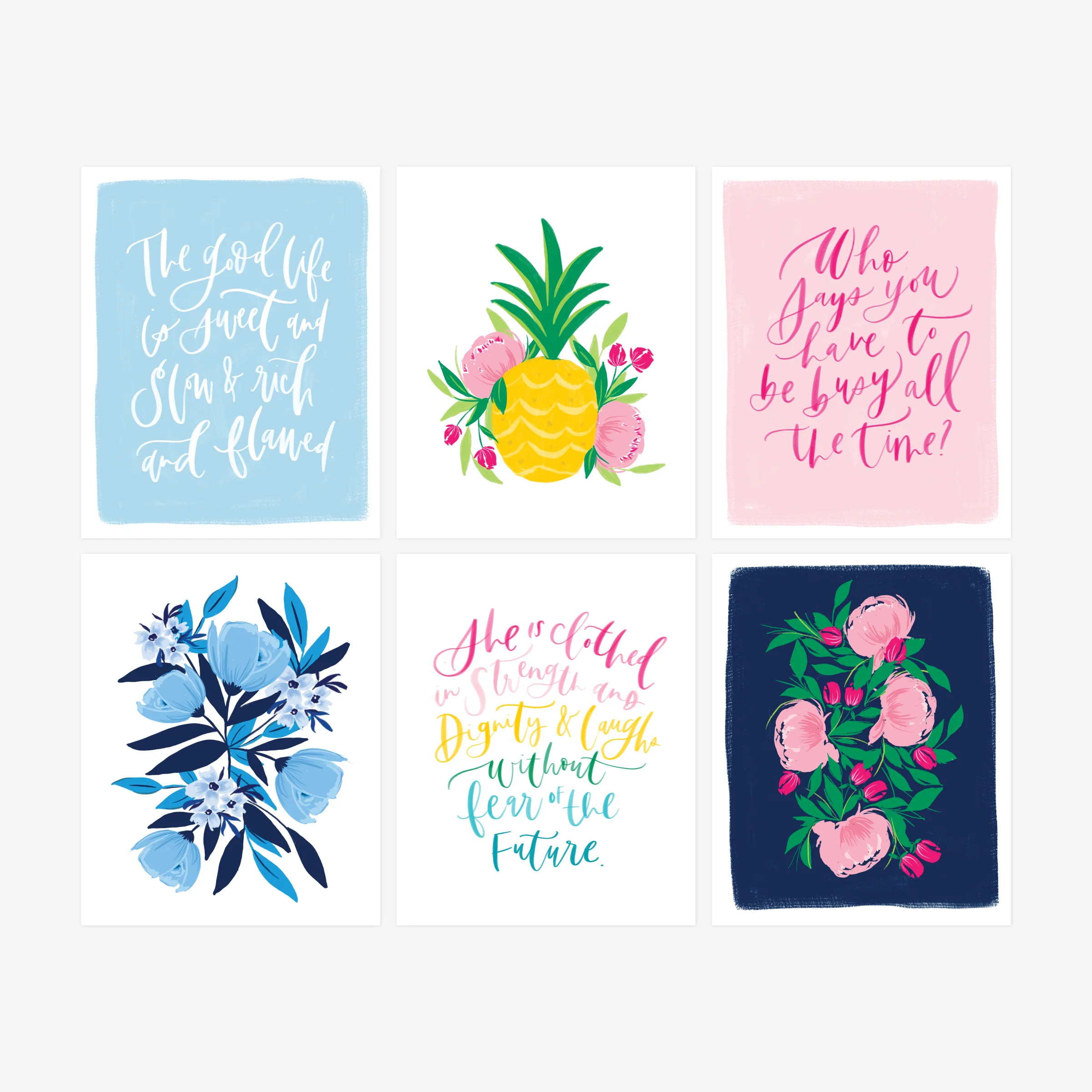 Happy Home Art Print Bundle | Simplified