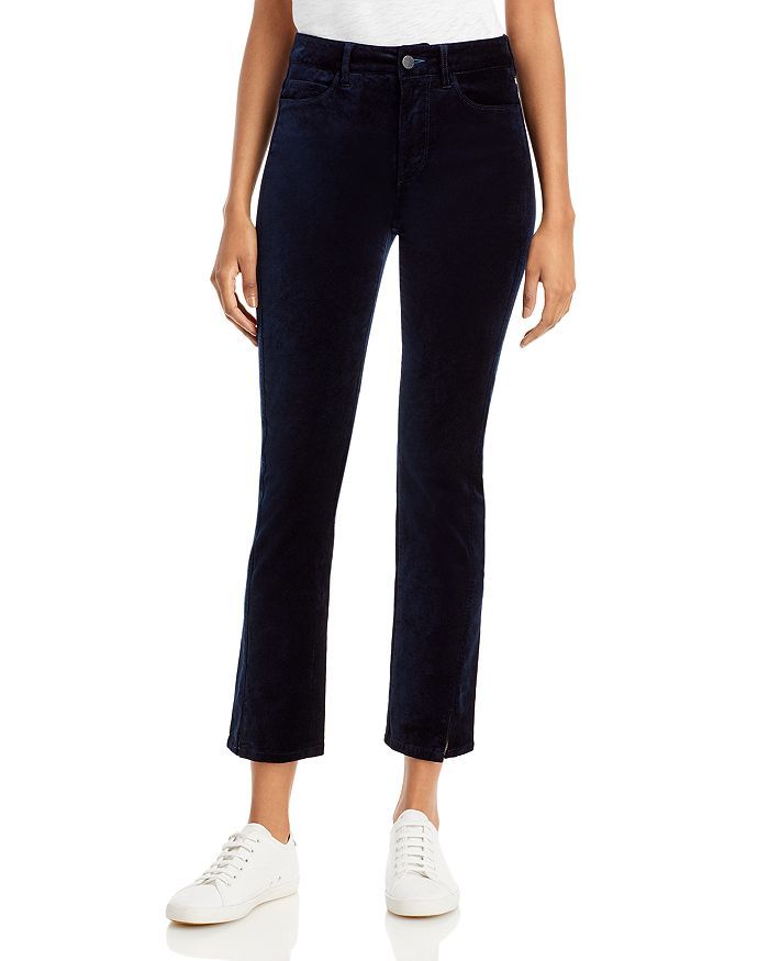 Cindy Twisted Seam Velveteen Jeans | Bloomingdale's (US)