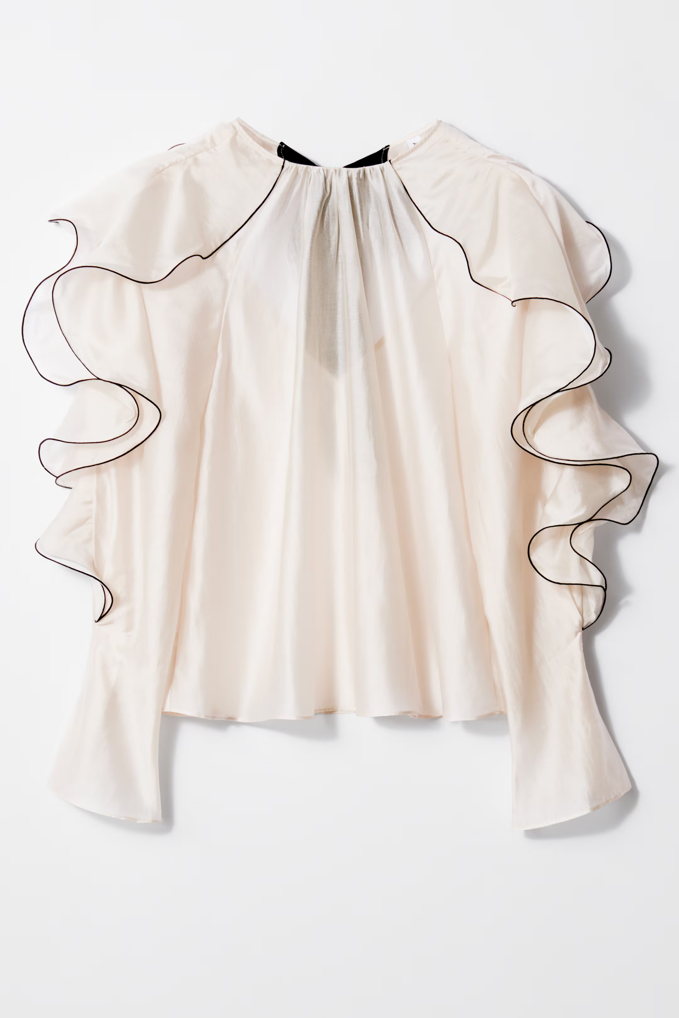 Flounced Blouse | H&M (UK, MY, IN, SG, PH, TW, HK)