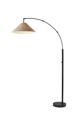 Braxton 76'' Arched/Arc Floor Lamp | Wayfair North America