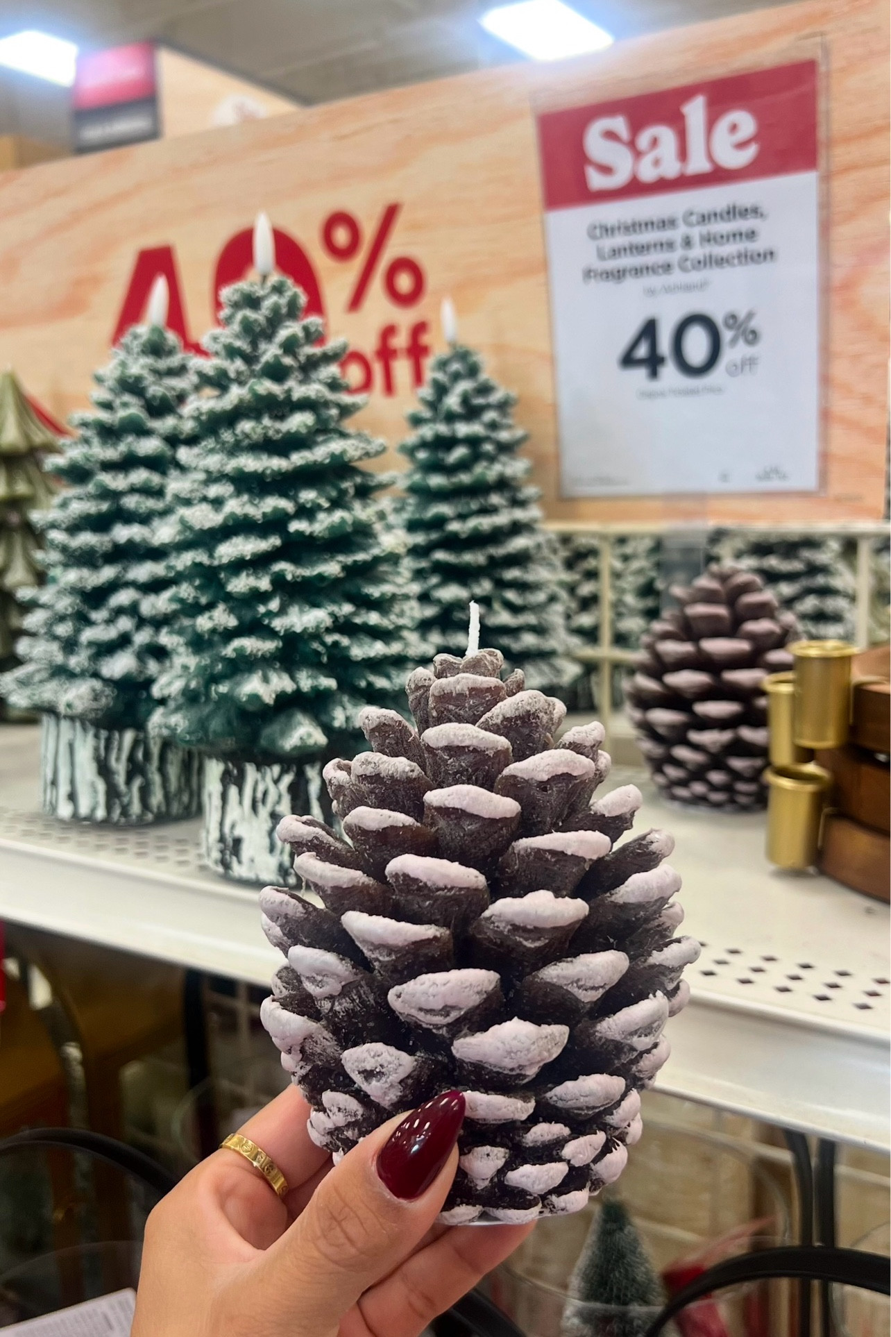 Holiday candles for 40% off. These beautiful candles are flameless and have a wax feel to them. Simply beautiful! 

#LTKHome #LTKHoliday #LTKSeasonal