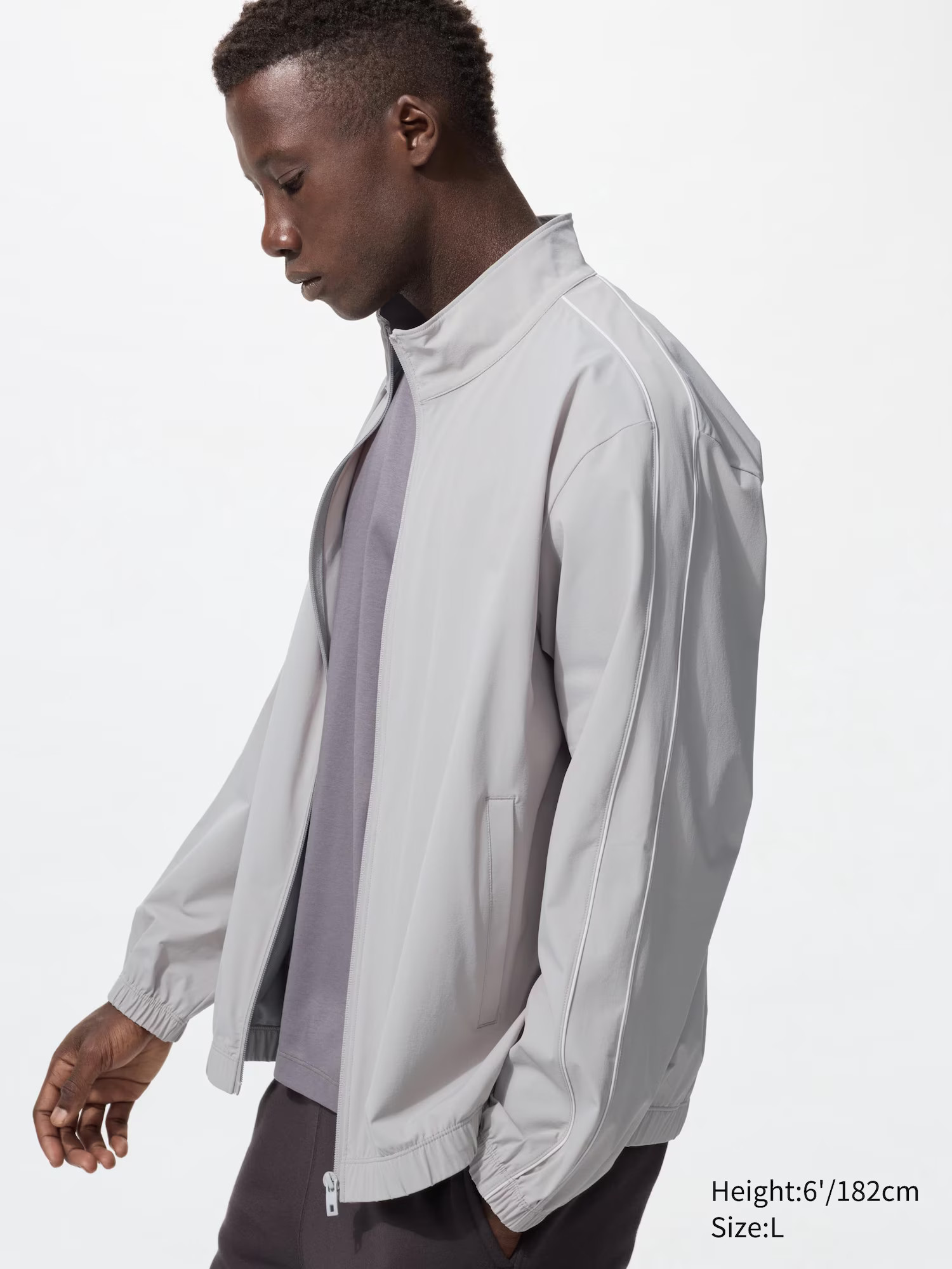 Ultra Stretch Active Track Jacket | UNIQLO (US)