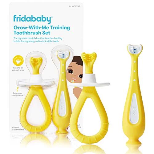 Grow-with-Me Training Toothbrush Set | Infant to Toddler Toothbrush Oral Care for Sensitive Gums ... | Walmart (US)