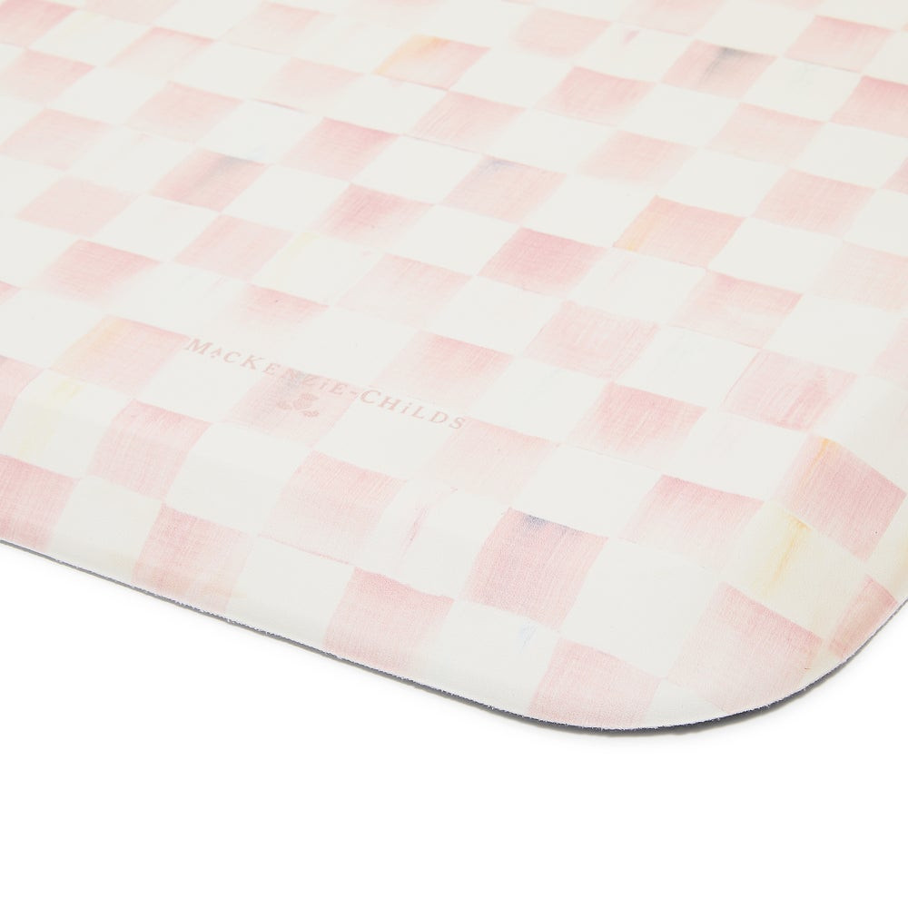 Rosy Check 20" x 48" GelPro Comfort Mat | MacKenzie-Childs