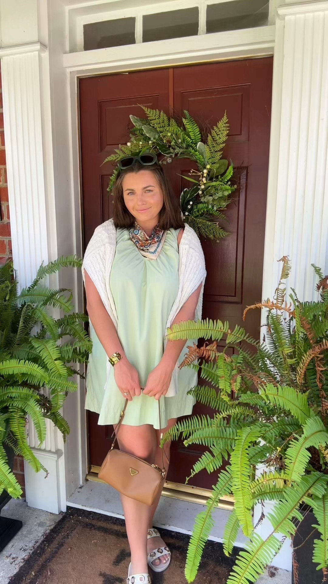 $35 amazon dress—a summer staple! (not a summer staple: my dying ferns)🐛

#LTKFindsUnder100 #LTKStyleTip