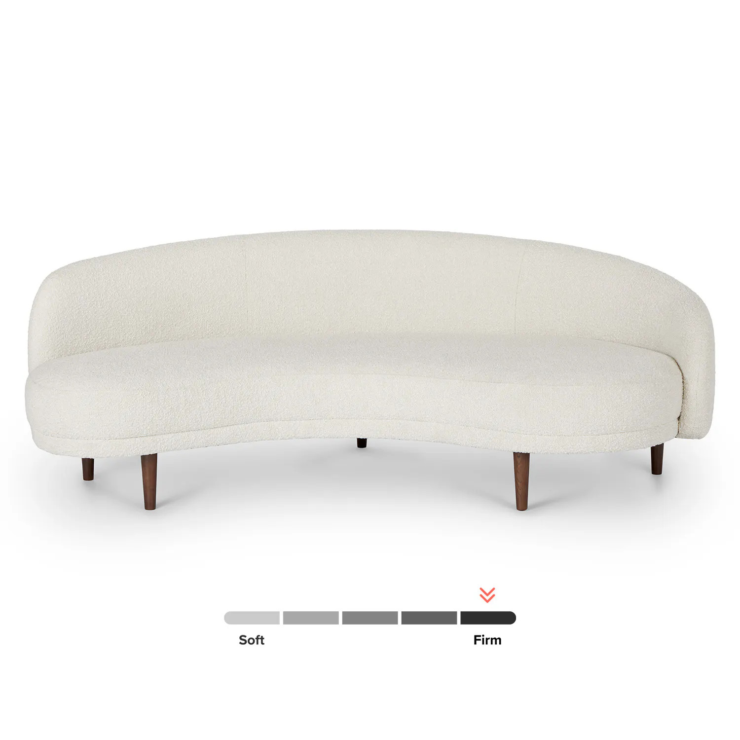 Kayra 87" Sofa - Ivory Boucl\u00e9 | Article