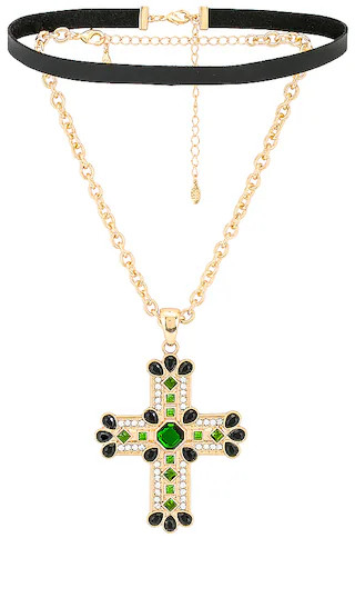 Sunday Choker in Gold | Revolve Clothing (Global)