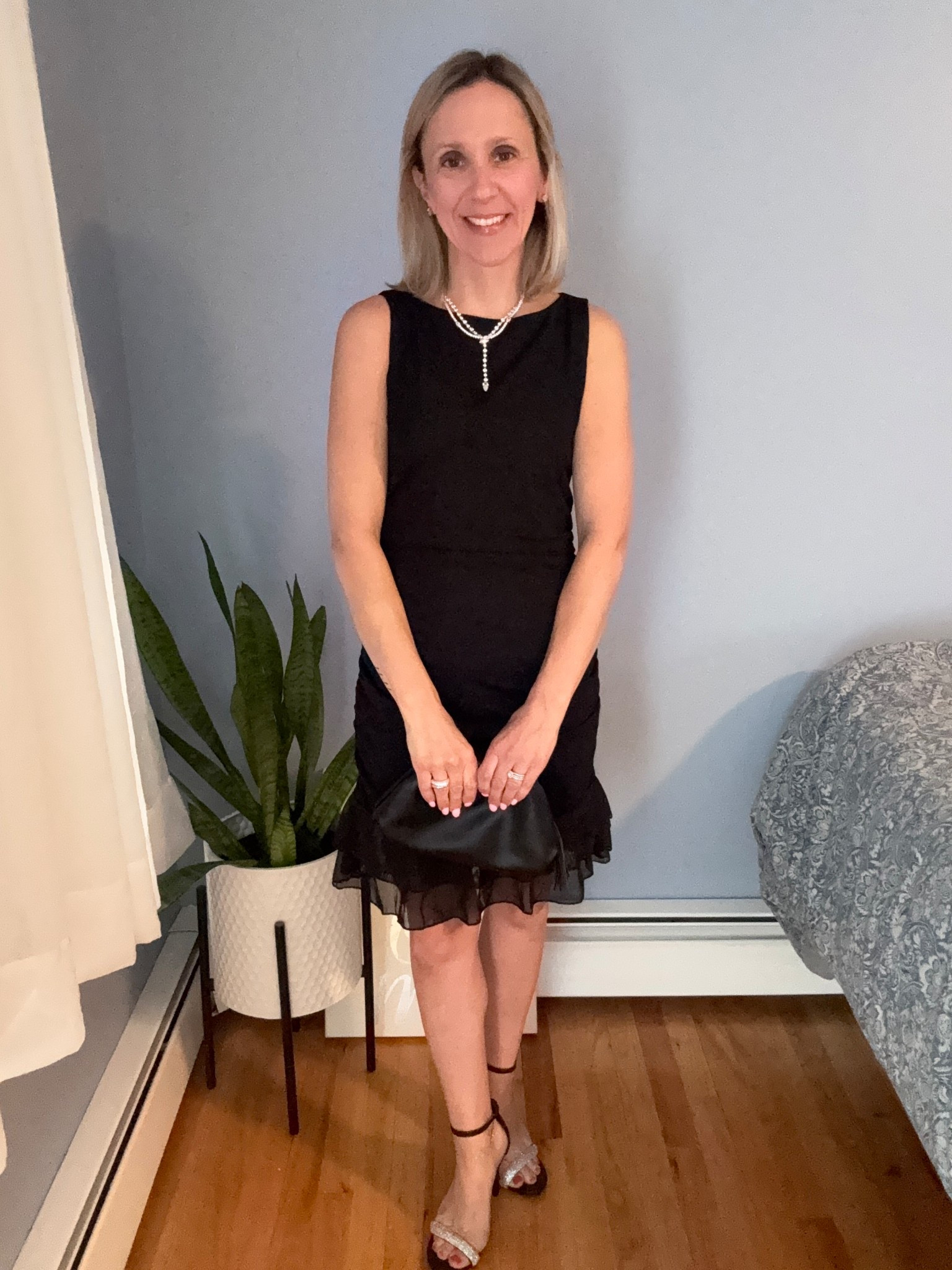A little black dress + a touch of sparkle = effortless elegance every time 💫

#LTKootd #LTKgrwm #LTKSeasonal