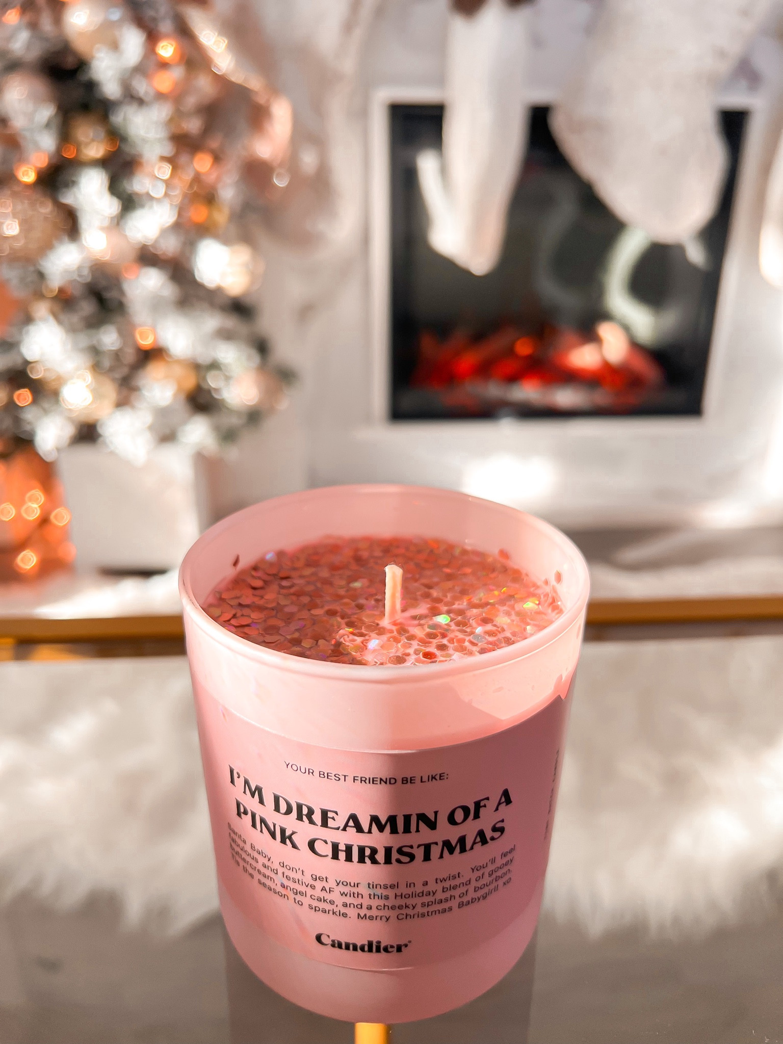 The cutest pinkmas candle!😍💕

#LTKSeasonal #LTKHoliday #LTKCyberweek