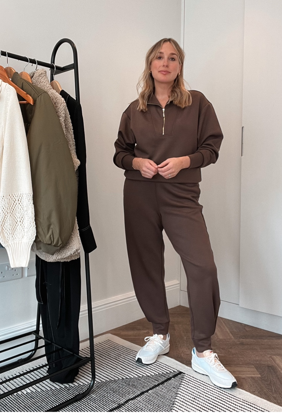 Brown tracksuit perfection 👌🏼

Wearing a size 12 in the top and bottoms 

#LTKfindsunder50 #LTKSeasonal #LTKstyletip