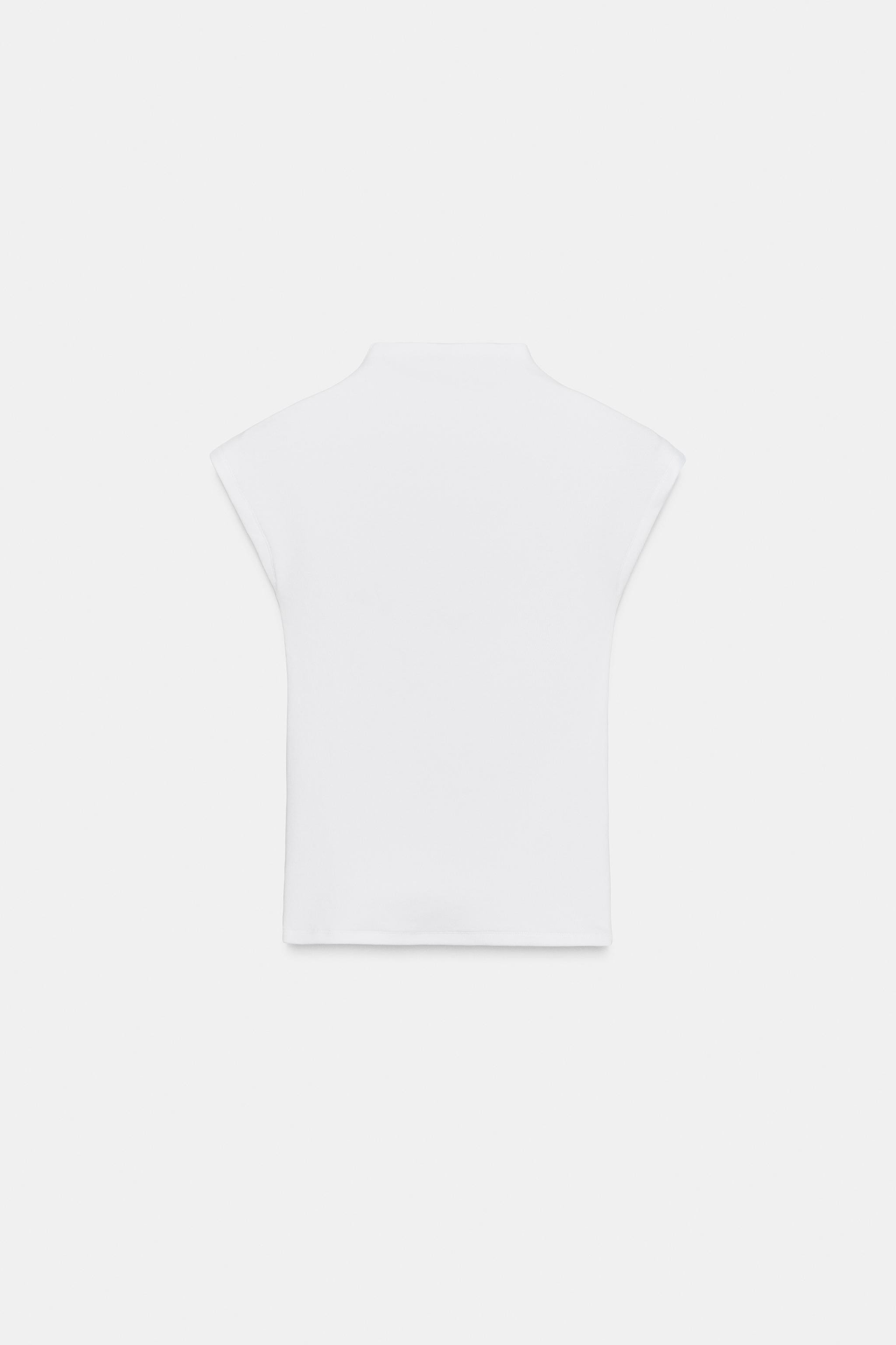 HIGH NECK TOP | Zara US