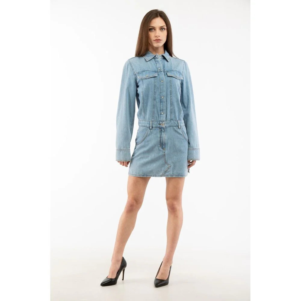 Moschino Denim Dress — Blue | Italist Inc.