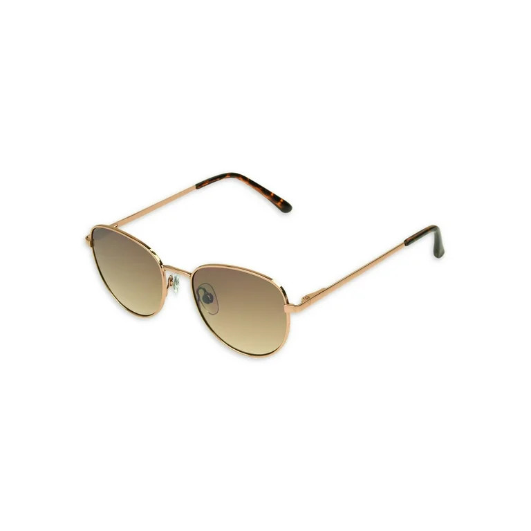 Foster Grant Women's Round Bronze Adult Sunglasseses | Walmart (US)