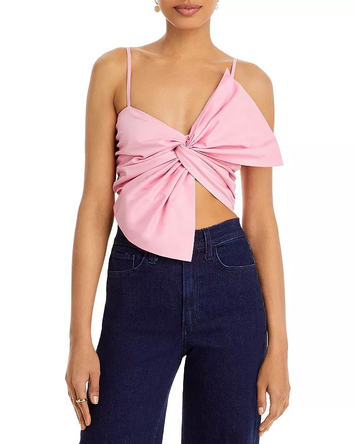 Asymmetric Bow Cami Top | Bloomingdale's (US)